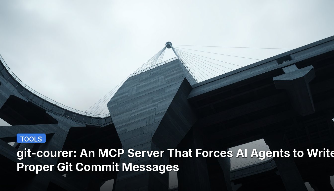 git-courer: An MCP Server That Forces AI Agents to Write Proper Git Commit Messages