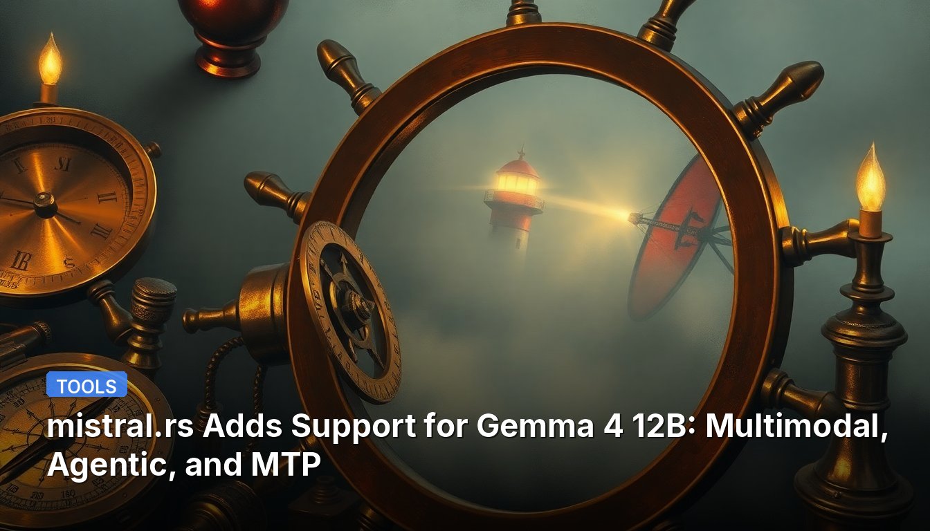 mistral.rs Adds Support for Gemma 4 12B: Multimodal, Agentic, and MTP