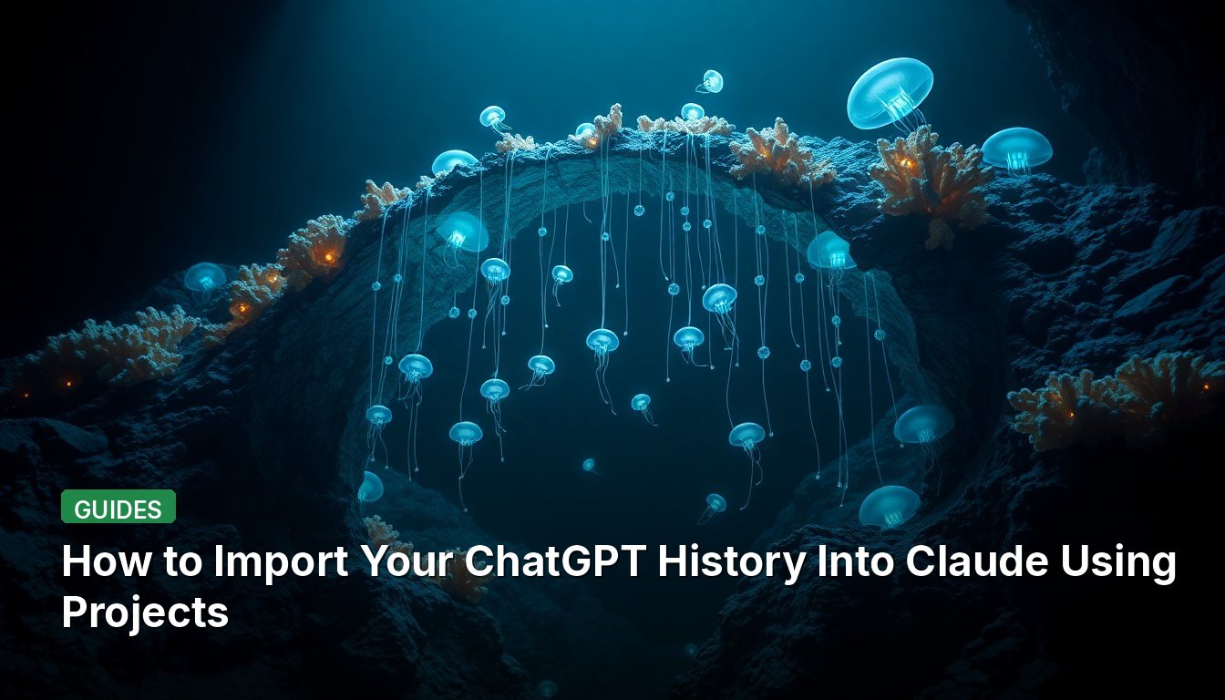 How to Import Your ChatGPT History Into Claude Using Projects
