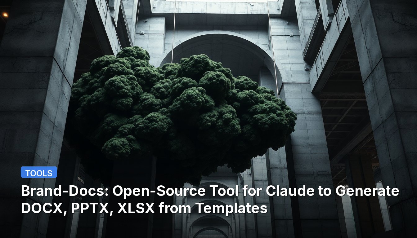 Brand-Docs: Open-Source Tool for Claude to Generate DOCX, PPTX, XLSX from Templates