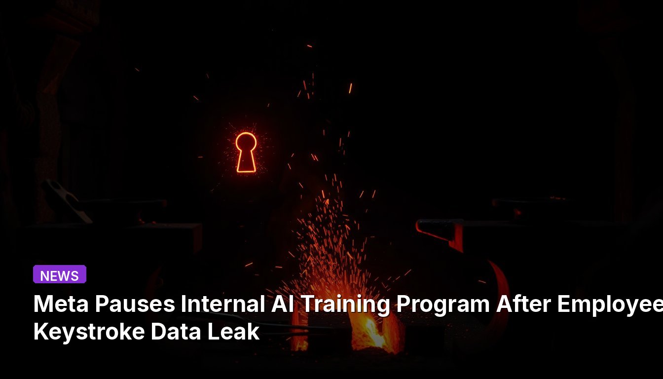 Meta Pauses Internal AI Training Program After Employee Keystroke Data Leak