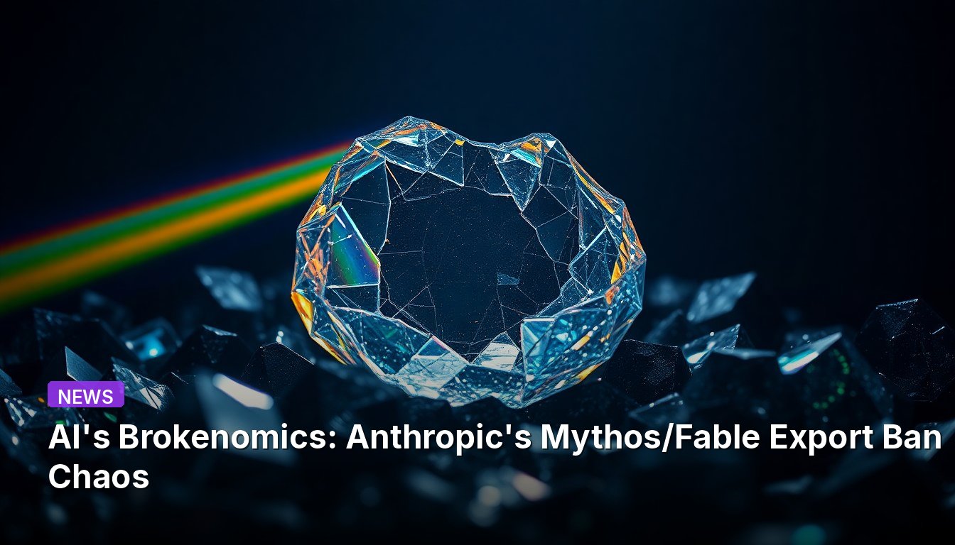 AI's Brokenomics: Anthropic's Mythos/Fable Export Ban Chaos