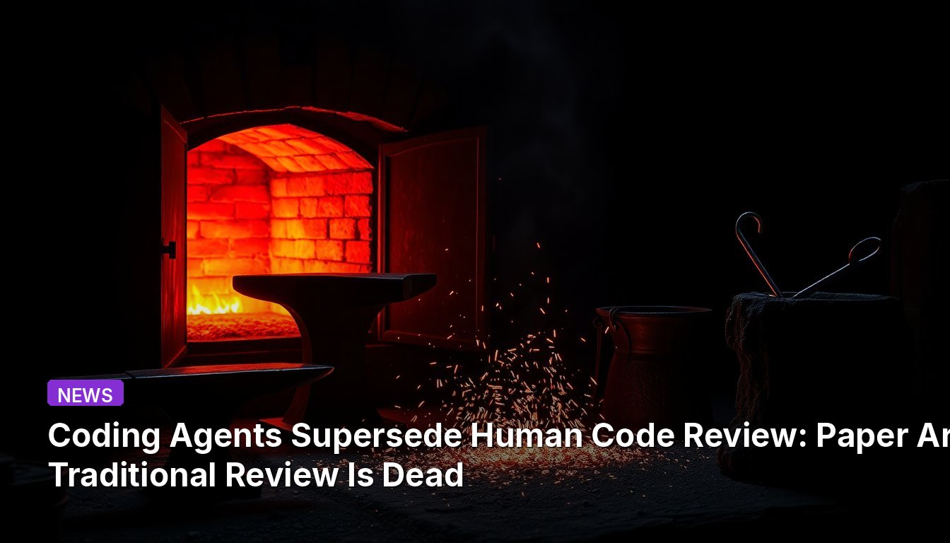 Coding Agents Supersede Human Code Review: Paper Argues Traditional Review Is Dead