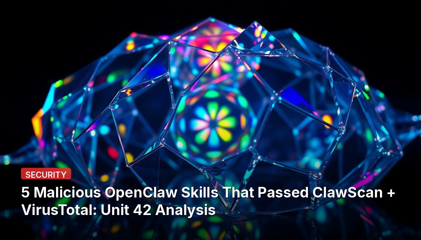 5 Malicious OpenClaw Skills That Passed ClawScan + VirusTotal: Unit 42 Analysis