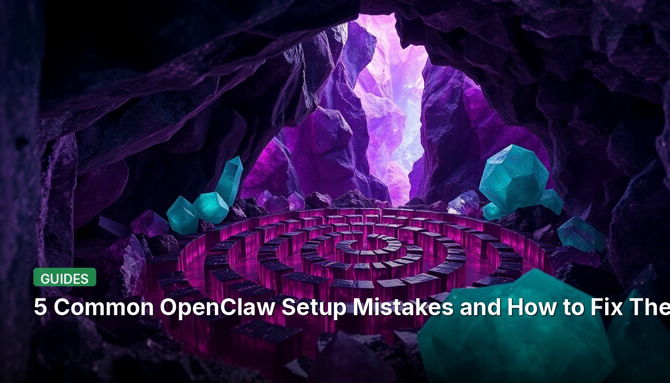 5 Common OpenClaw Setup Mistakes and How to Fix Them