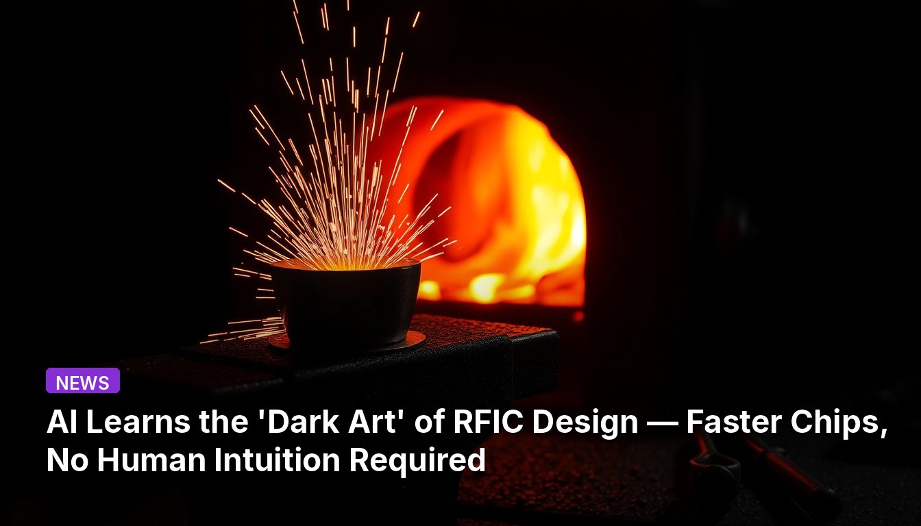 AI Learns the 'Dark Art' of RFIC Design — Faster Chips, No Human Intuition Required