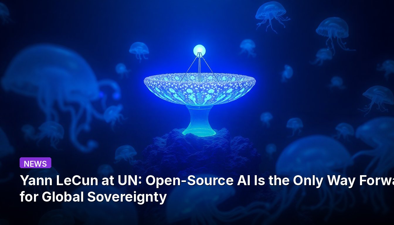 Yann LeCun at UN: Open-Source AI Is the Only Way Forward for Global Sovereignty