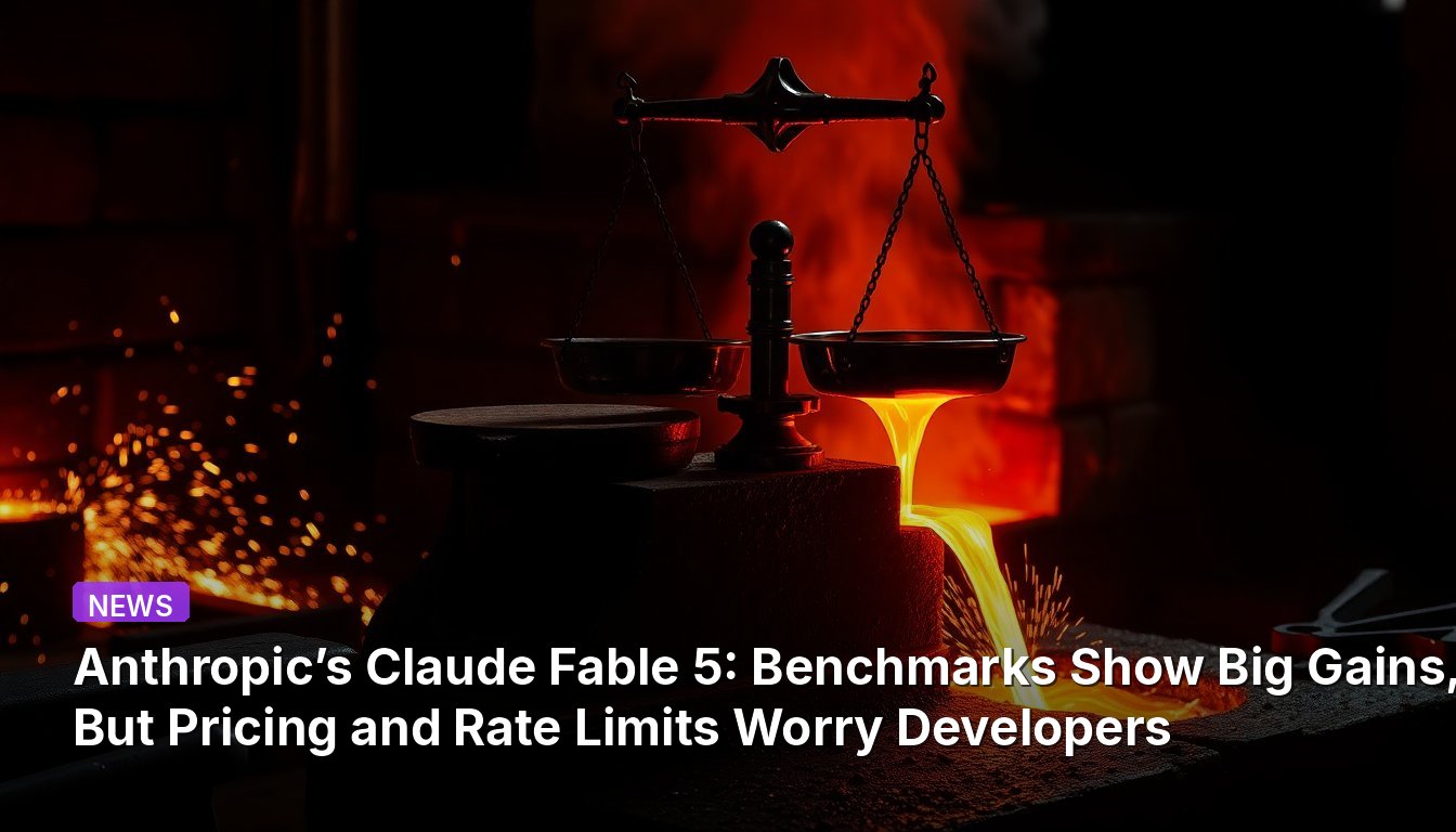 Anthropic’s Claude Fable 5: Benchmarks Show Big Gains, But Pricing and Rate Limits Worry Developers