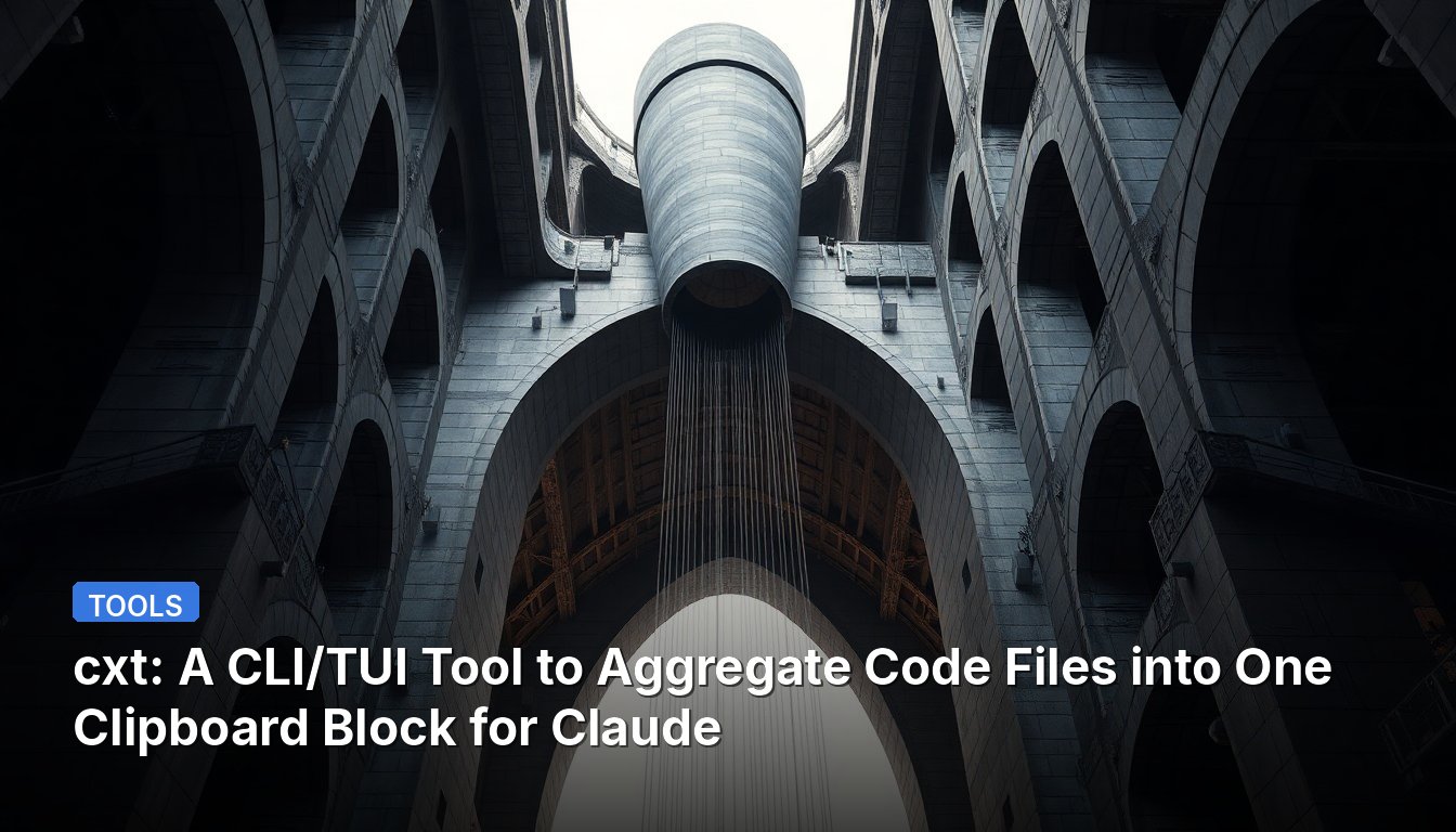 cxt: A CLI/TUI Tool to Aggregate Code Files into One Clipboard Block for Claude