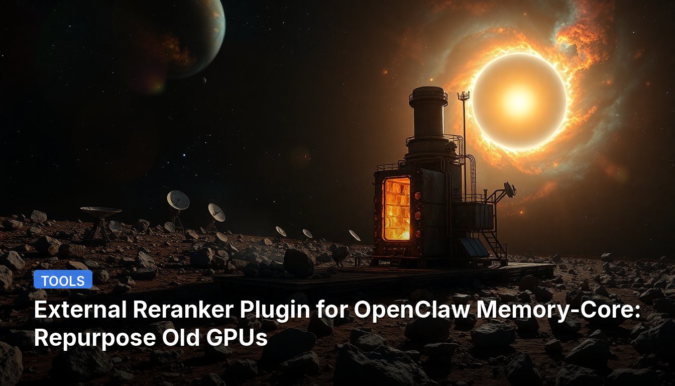 External Reranker Plugin for OpenClaw Memory-Core: Repurpose Old GPUs
