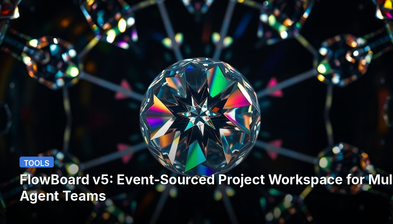 FlowBoard v5: Event-Sourced Project Workspace for Multi-Agent Teams