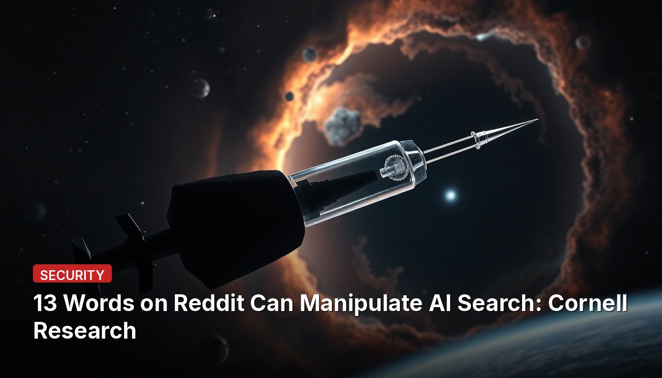 13 Words on Reddit Can Manipulate AI Search: Cornell Research