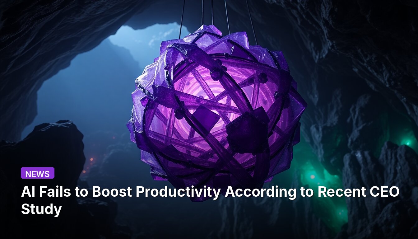 AI Fails to Boost Productivity According to Recent CEO Study