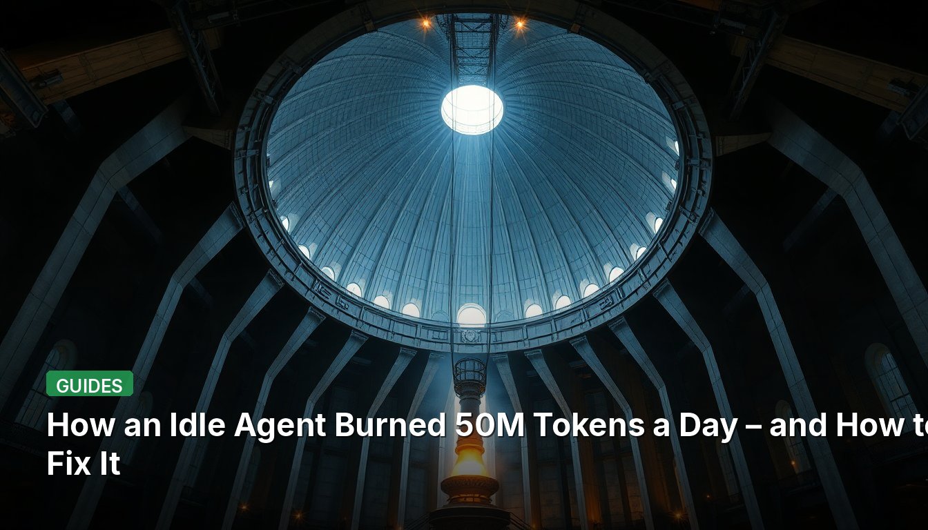 How an Idle Agent Burned 50M Tokens a Day – and How to Fix It