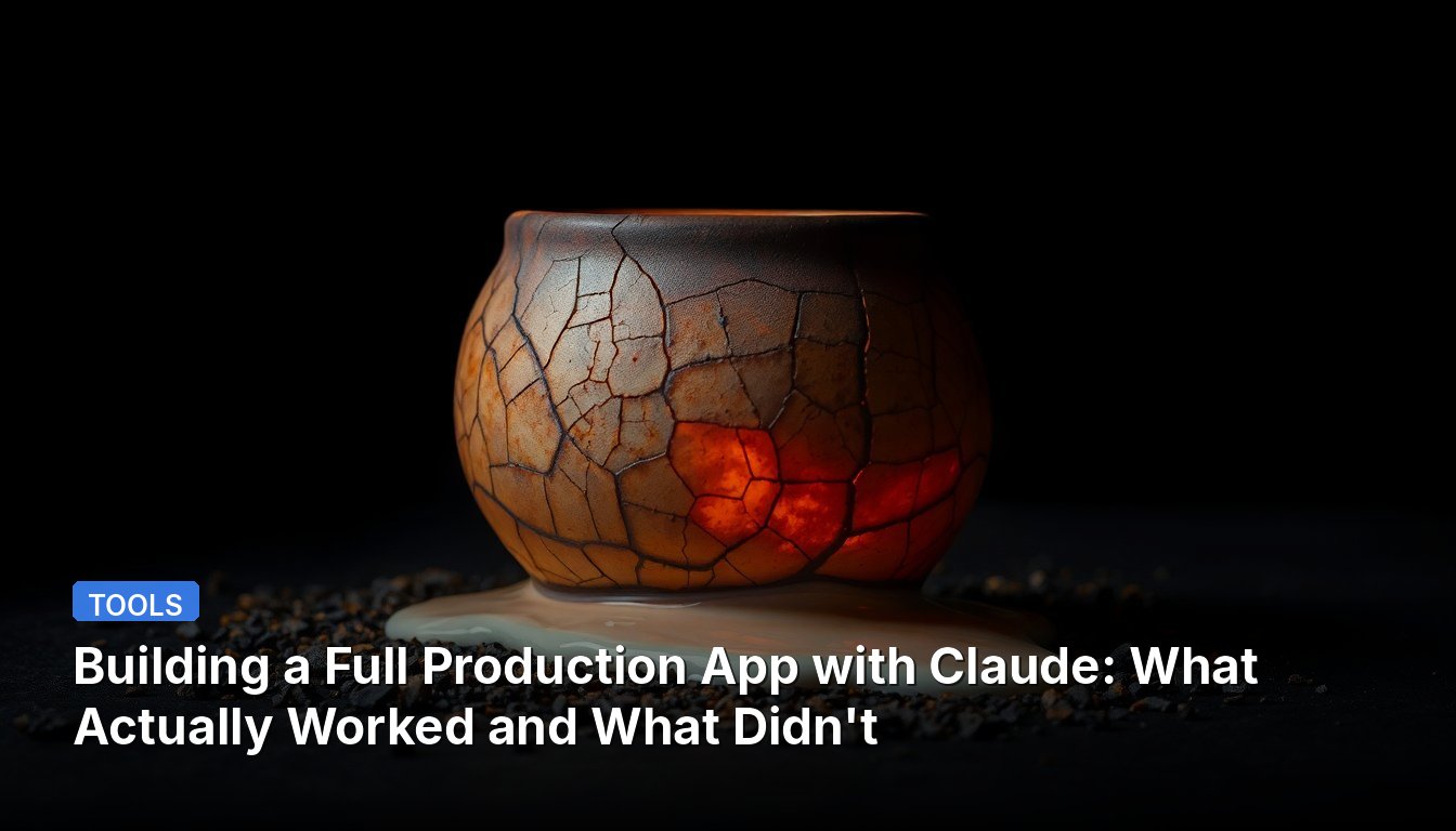 Building a Full Production App with Claude: What Actually Worked and What Didn't
