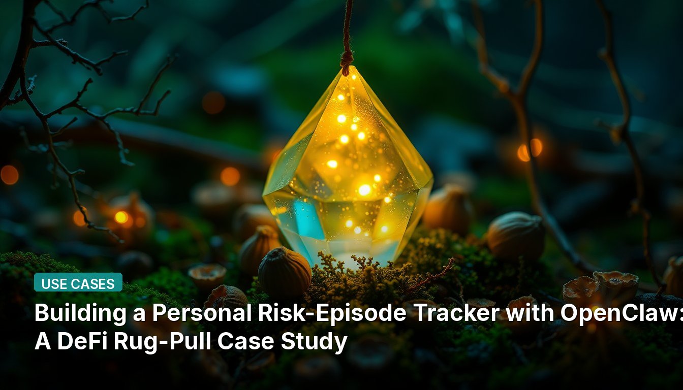 Building a Personal Risk-Episode Tracker with OpenClaw: A DeFi Rug-Pull Case Study