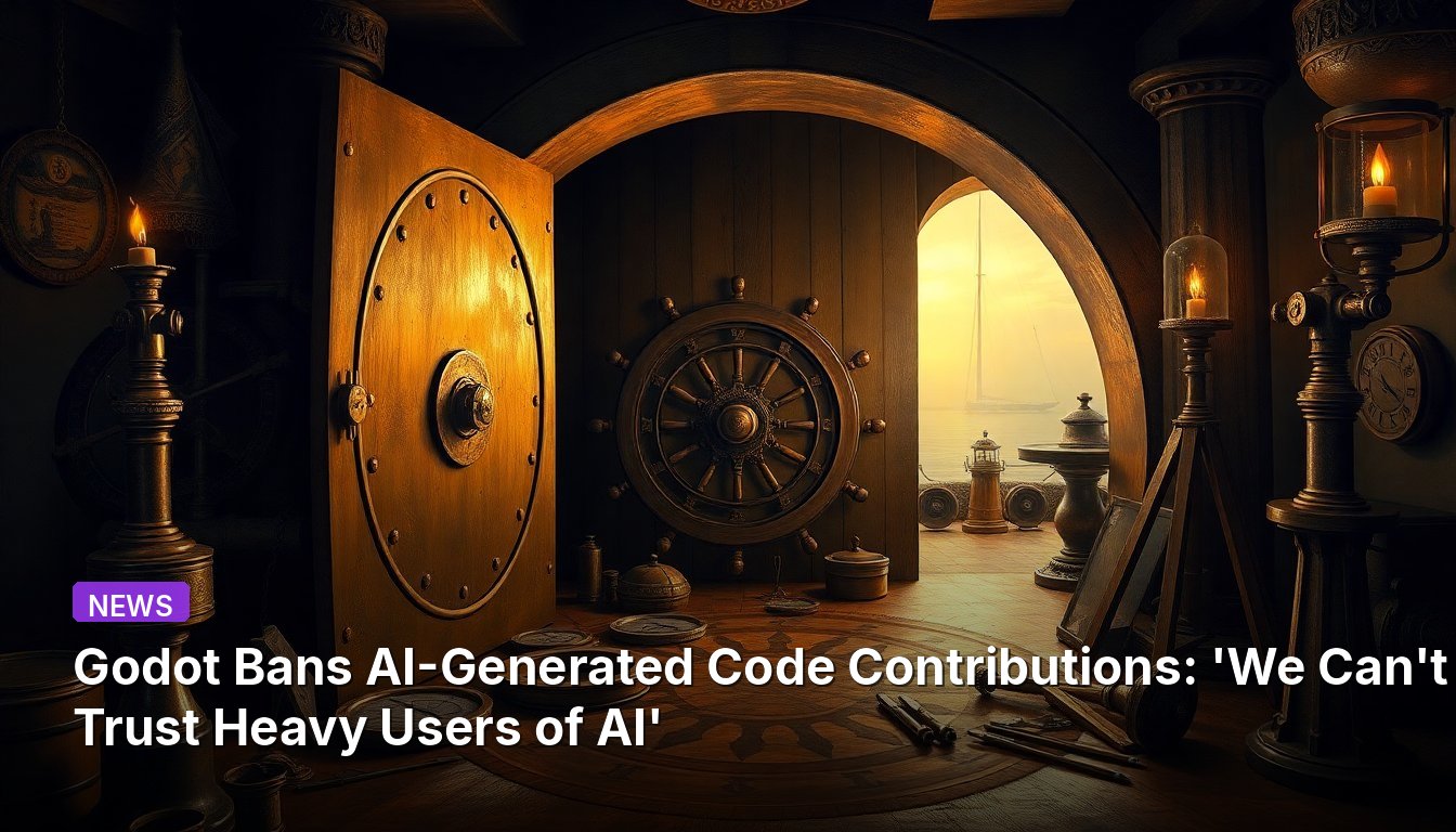 Godot Bans AI-Generated Code Contributions: 'We Can't Trust Heavy Users of AI'
