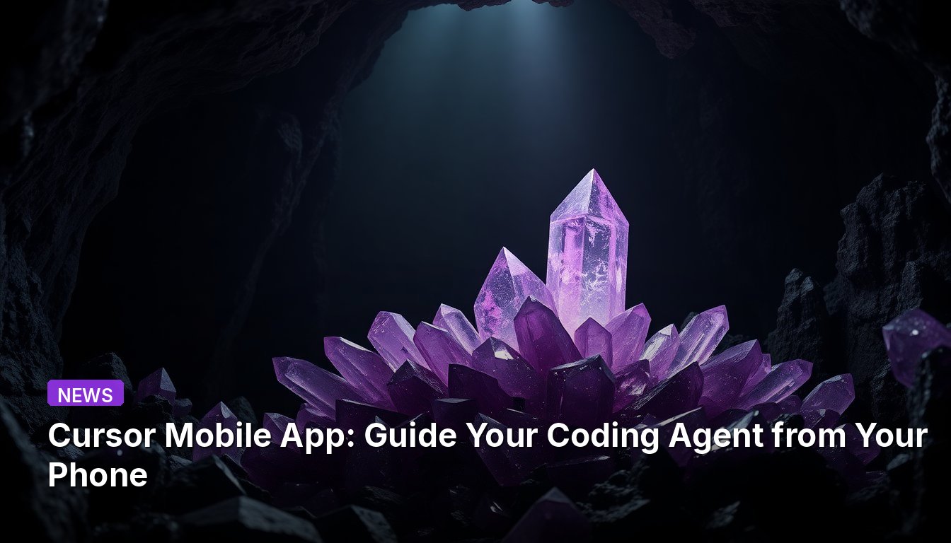 Cursor Mobile App: Guide Your Coding Agent from Your Phone