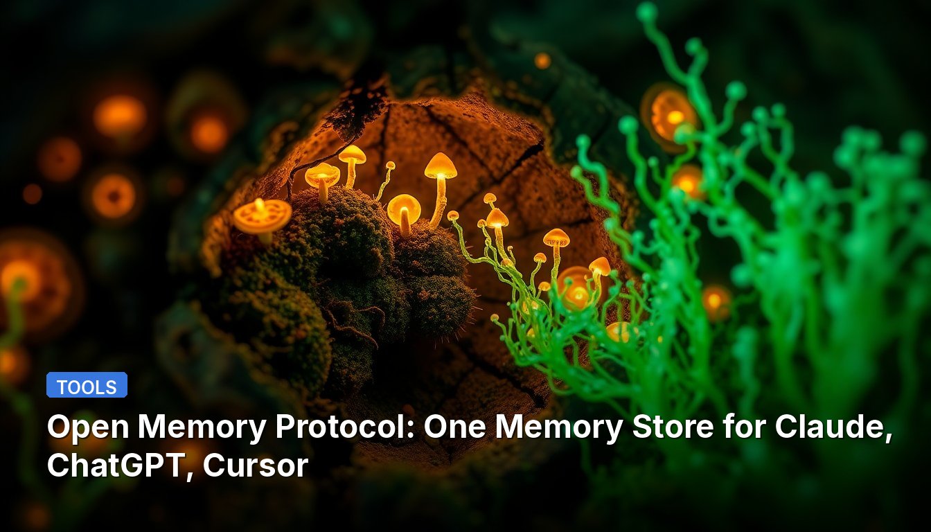 Open Memory Protocol: One Memory Store for Claude, ChatGPT, Cursor
