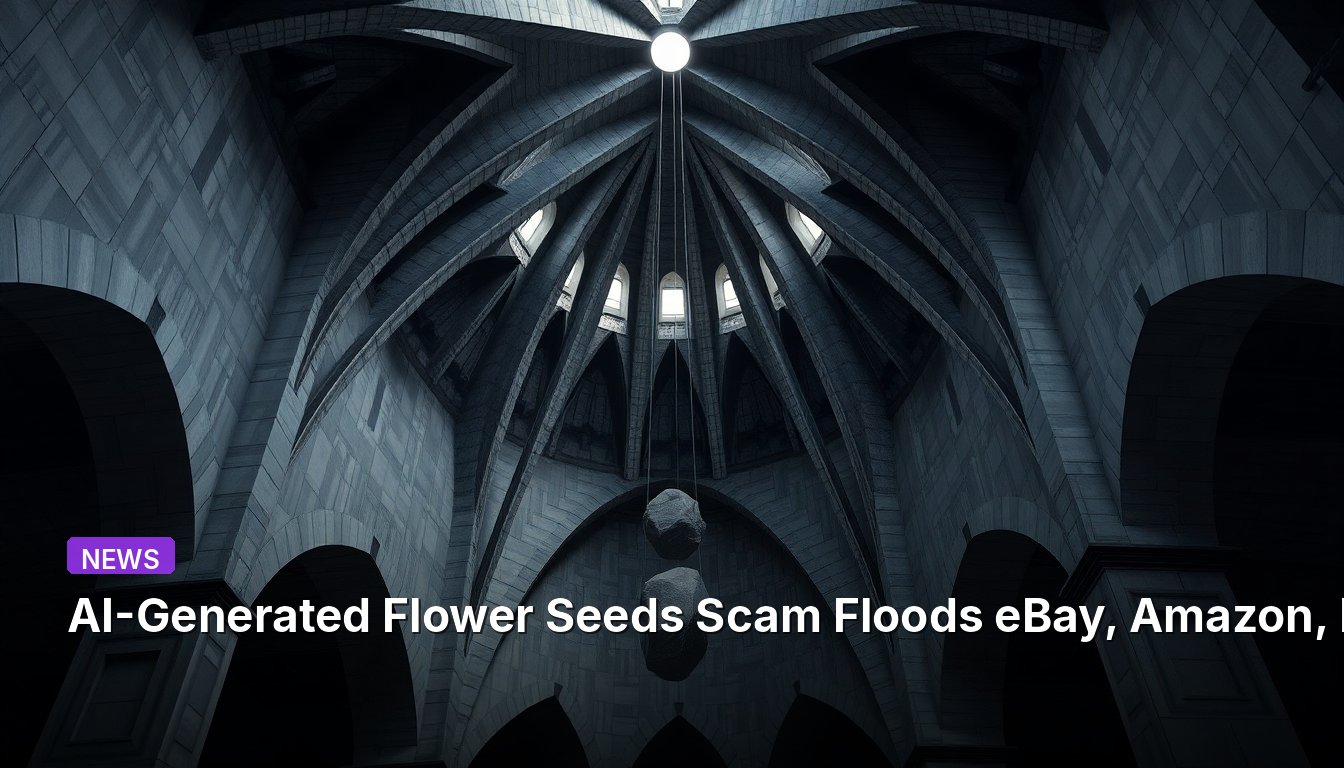 AI-Generated Flower Seeds Scam Floods eBay, Amazon, Etsy
