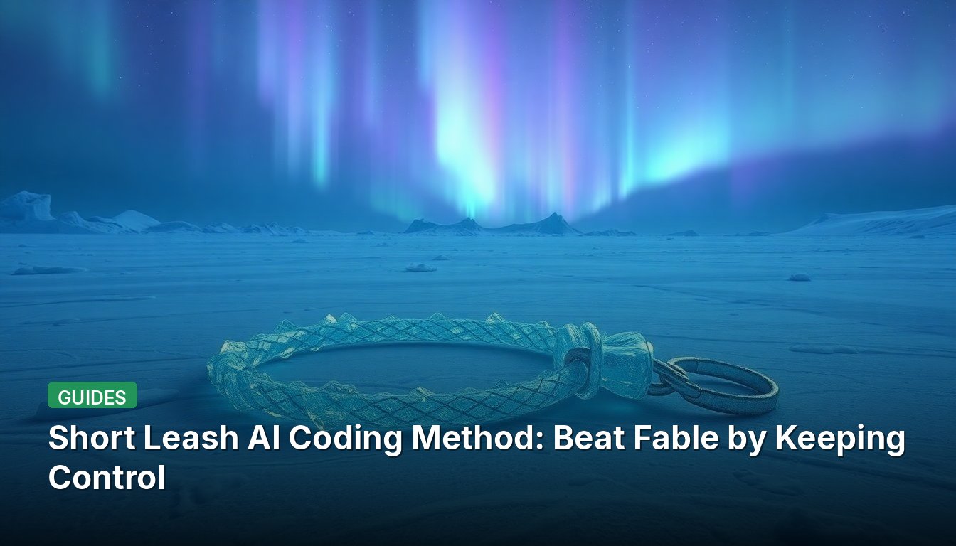 Short Leash AI Coding Method: Beat Fable by Keeping Control