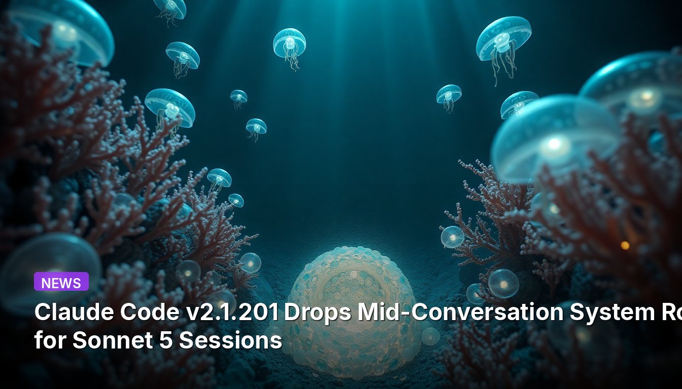 Claude Code v2.1.201 Drops Mid-Conversation System Role for Sonnet 5 Sessions
