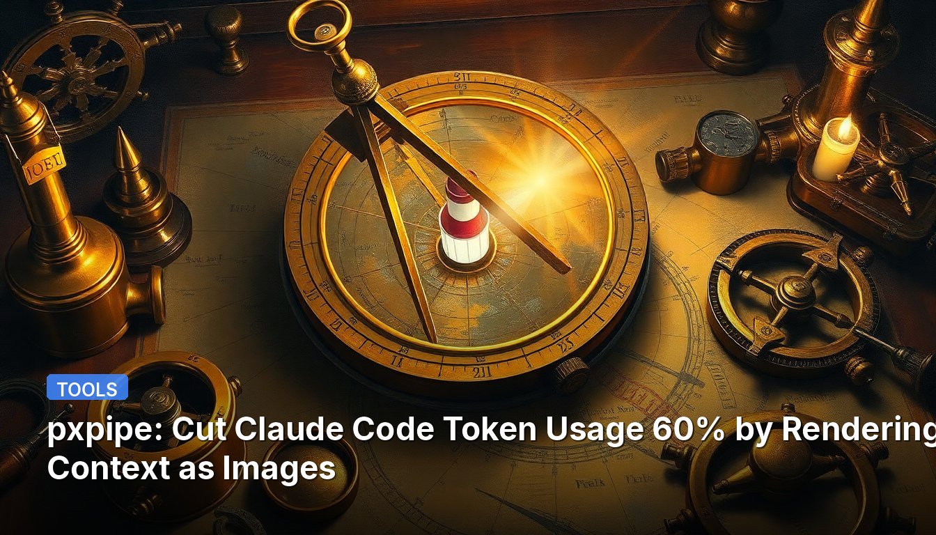 pxpipe: Cut Claude Code Token Usage 60% by Rendering Context as Images
