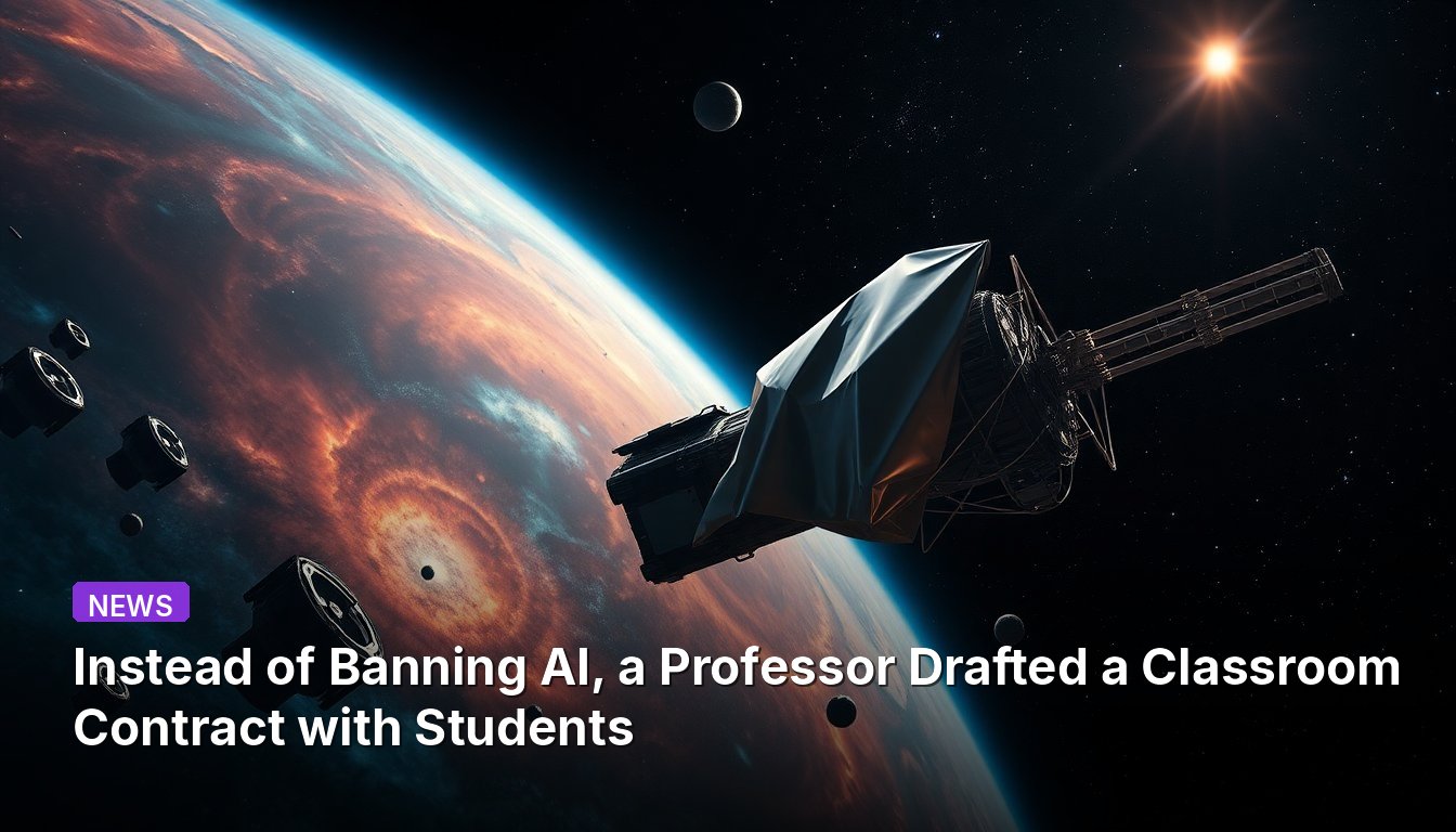 Instead of Banning AI, a Professor Drafted a Classroom Contract with Students