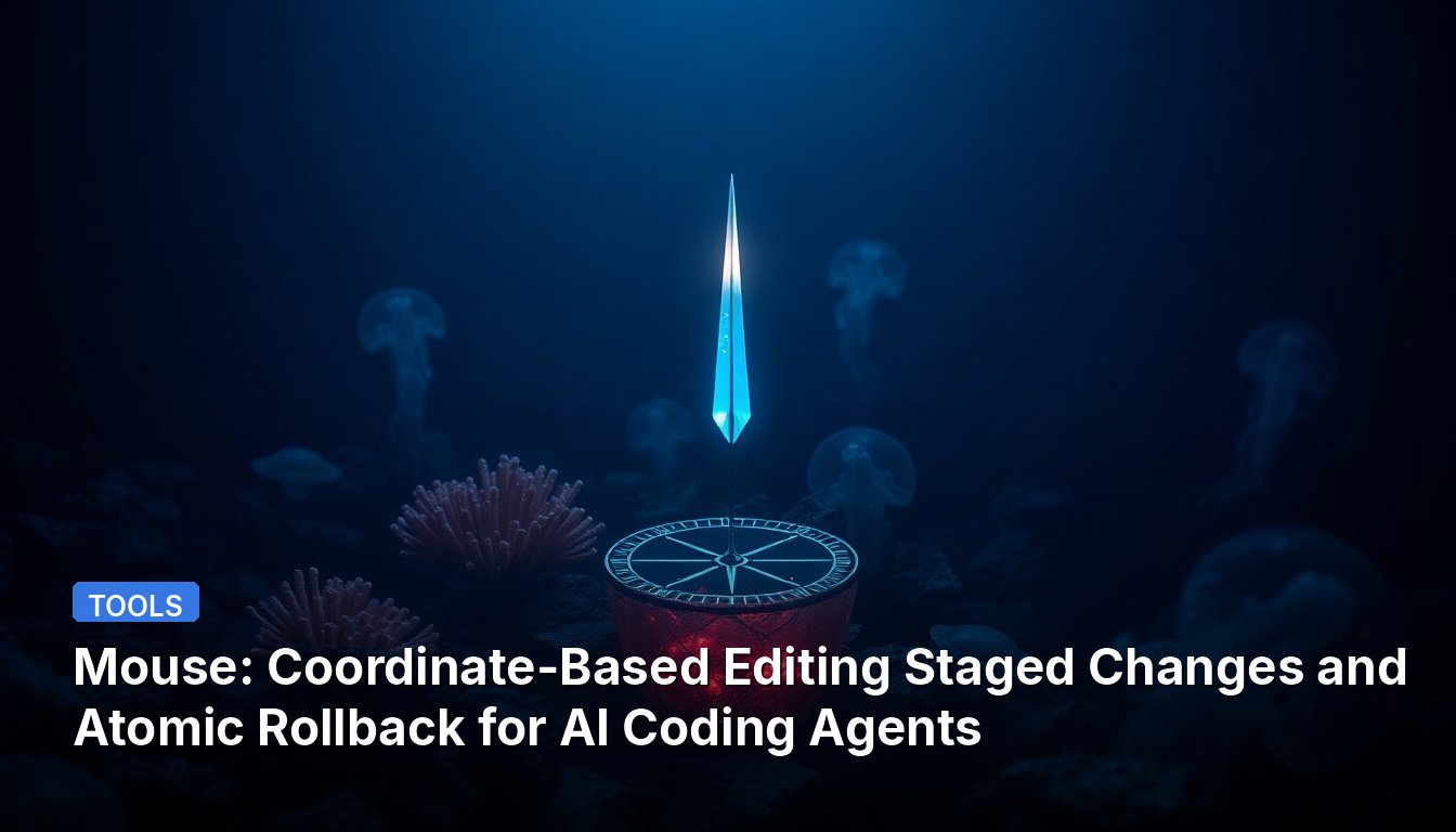 Mouse: Coordinate-Based Editing Staged Changes and Atomic Rollback for AI Coding Agents