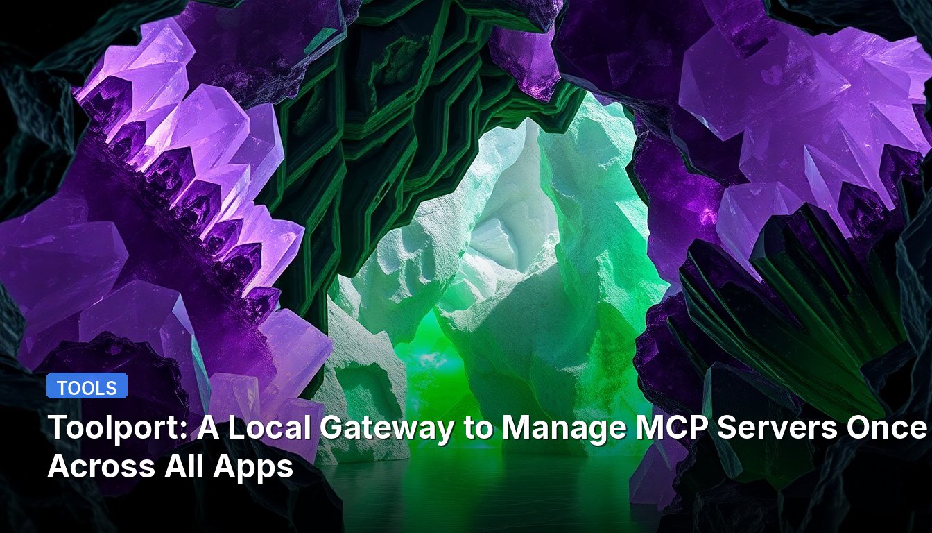 Toolport: A Local Gateway to Manage MCP Servers Once Across All Apps