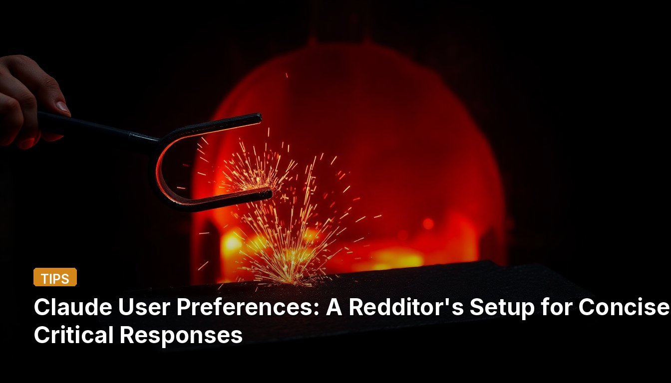 Claude User Preferences: A Redditor's Setup for Concise, Critical Responses