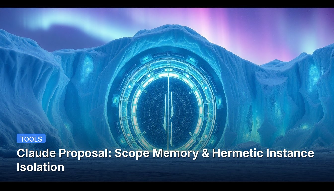 Claude Proposal: Scope Memory & Hermetic Instance Isolation