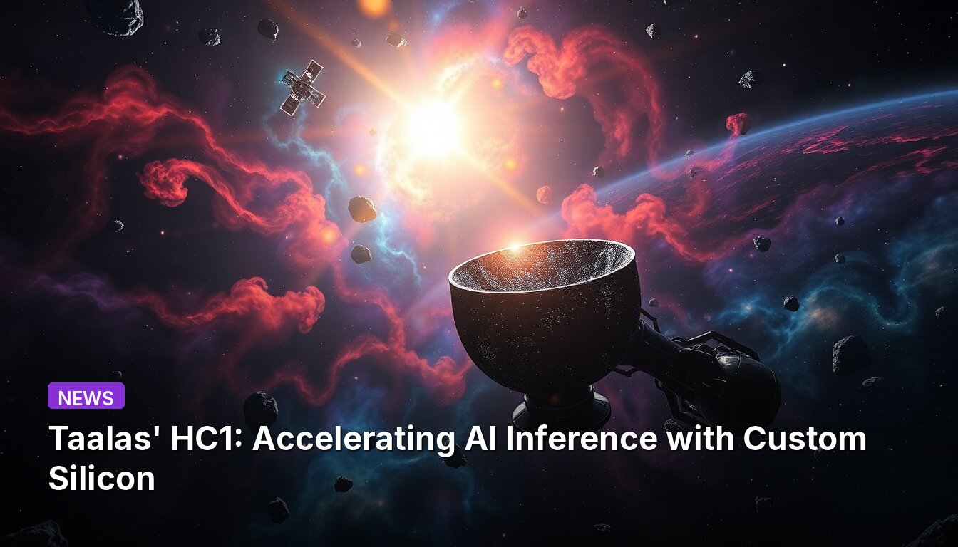 Taalas' HC1: Accelerating AI Inference with Custom Silicon
