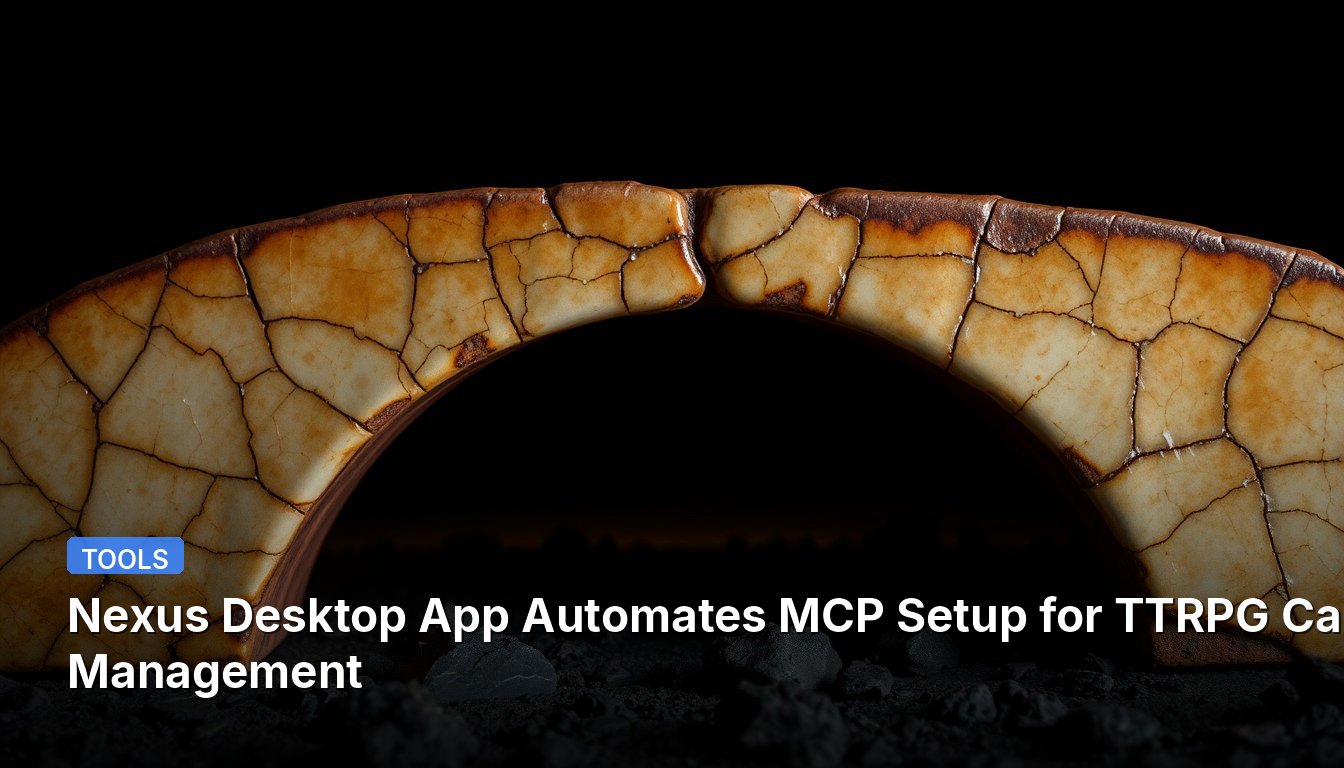 Nexus Desktop App Automates MCP Setup for TTRPG Campaign Management