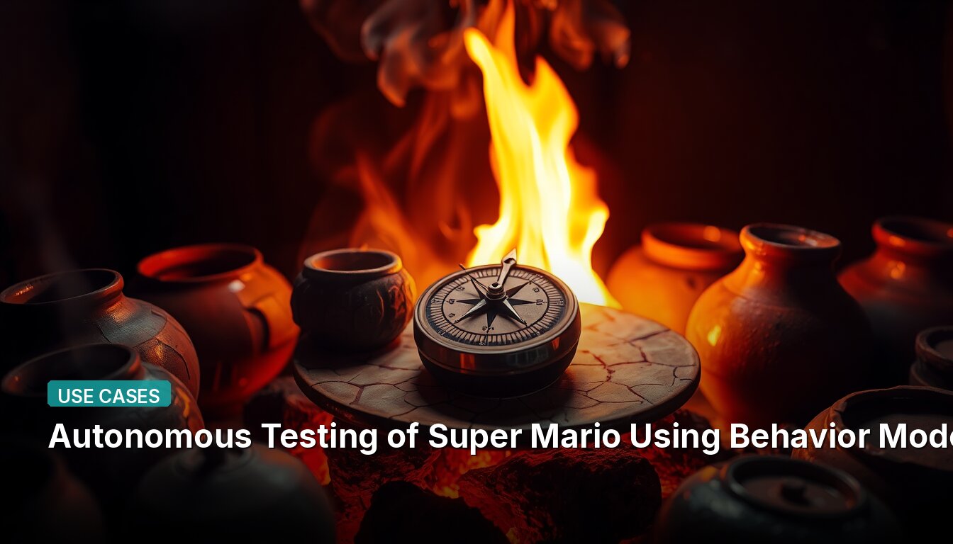 Autonomous Testing of Super Mario Using Behavior Models