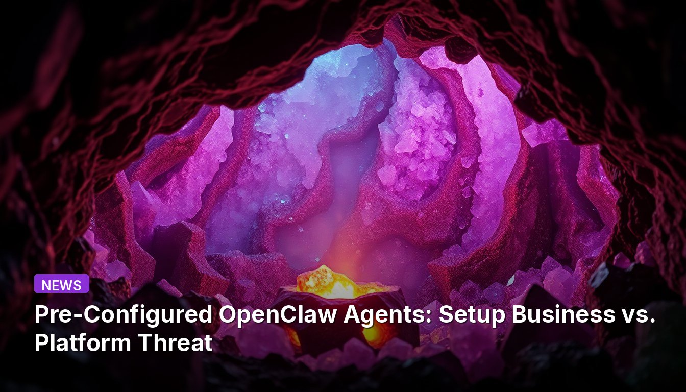 Pre-Configured OpenClaw Agents: Setup Business vs. Platform Threat