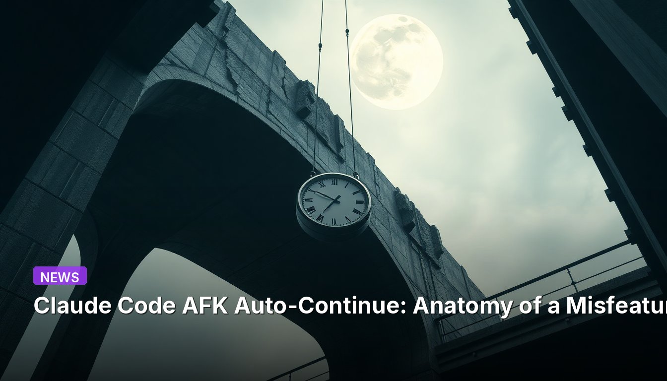 Claude Code AFK Auto-Continue: Anatomy of a Misfeature