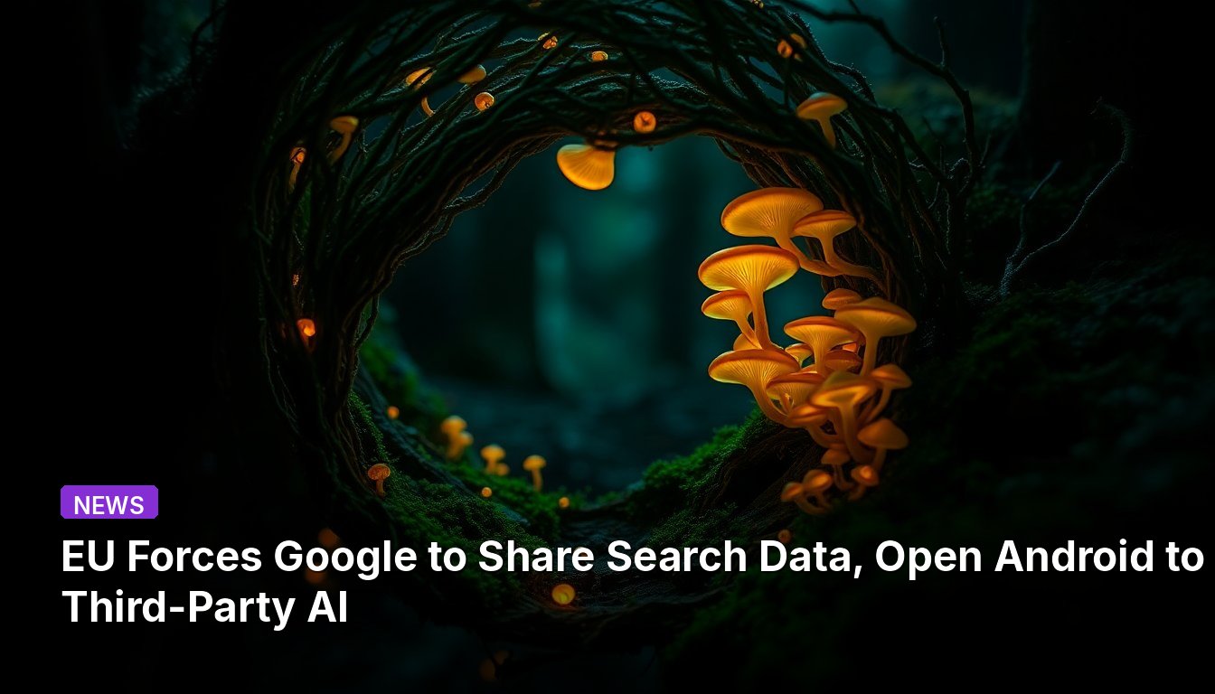EU Forces Google to Share Search Data, Open Android to Third-Party AI