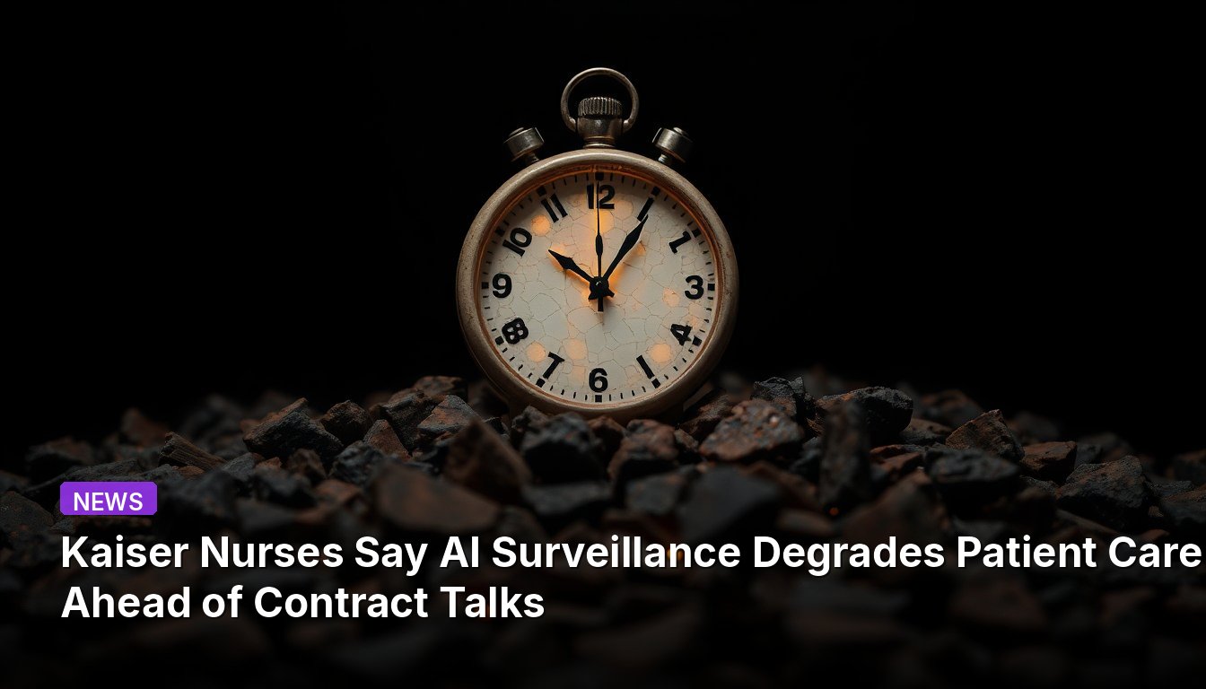 Kaiser Nurses Say AI Surveillance Degrades Patient Care Ahead of Contract Talks