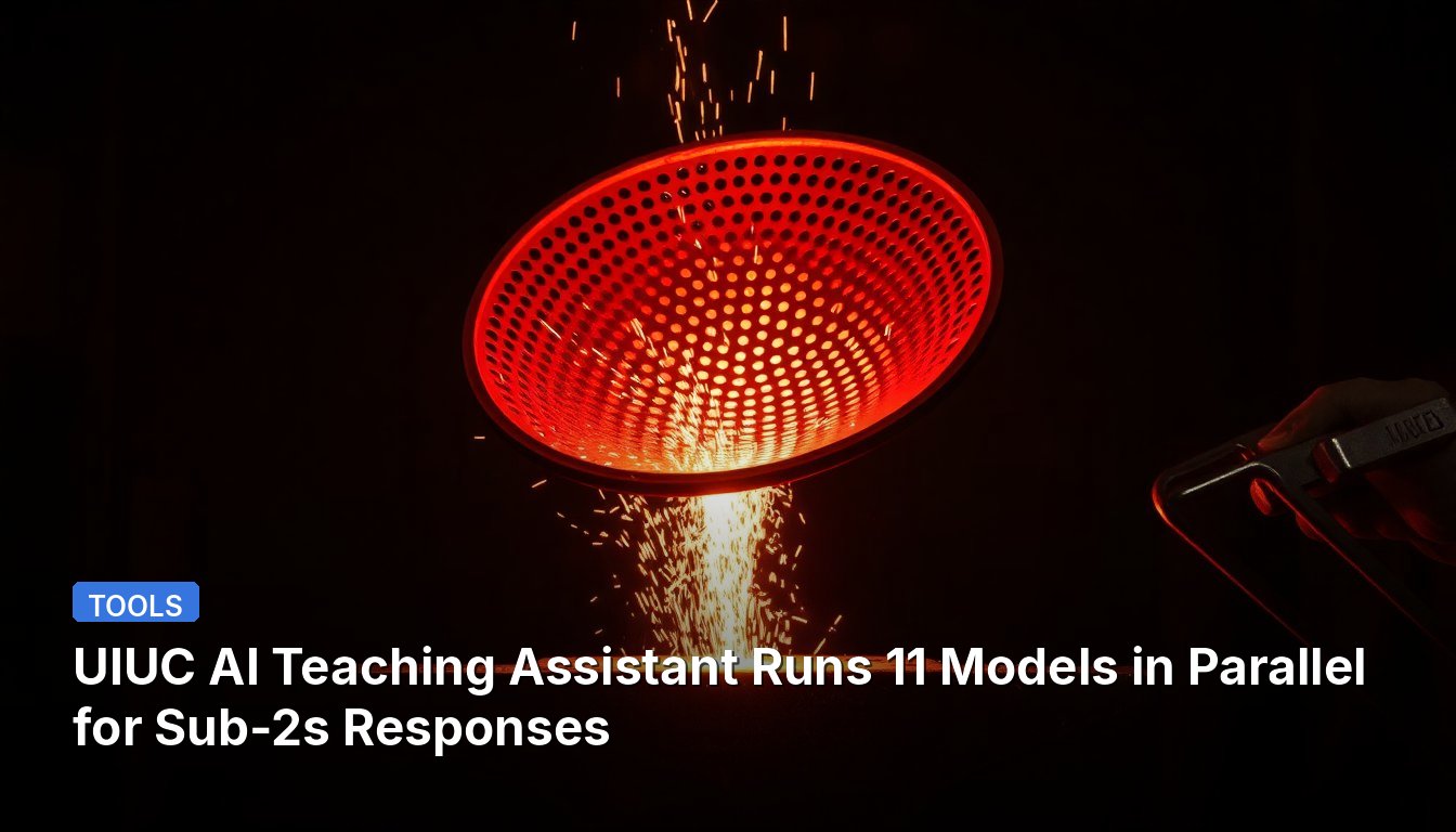 UIUC AI Teaching Assistant Runs 11 Models in Parallel for Sub-2s Responses