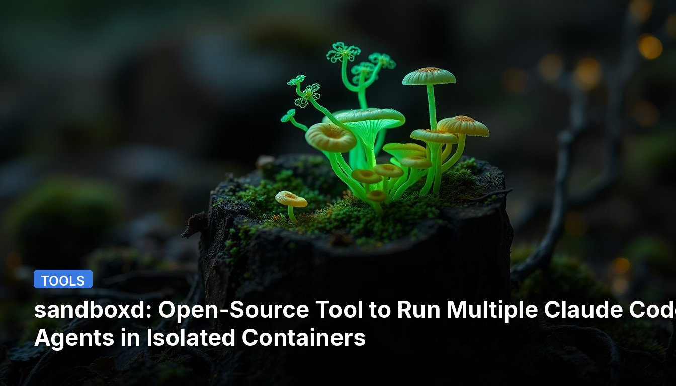 sandboxd: Open-Source Tool to Run Multiple Claude Code Agents in Isolated Containers