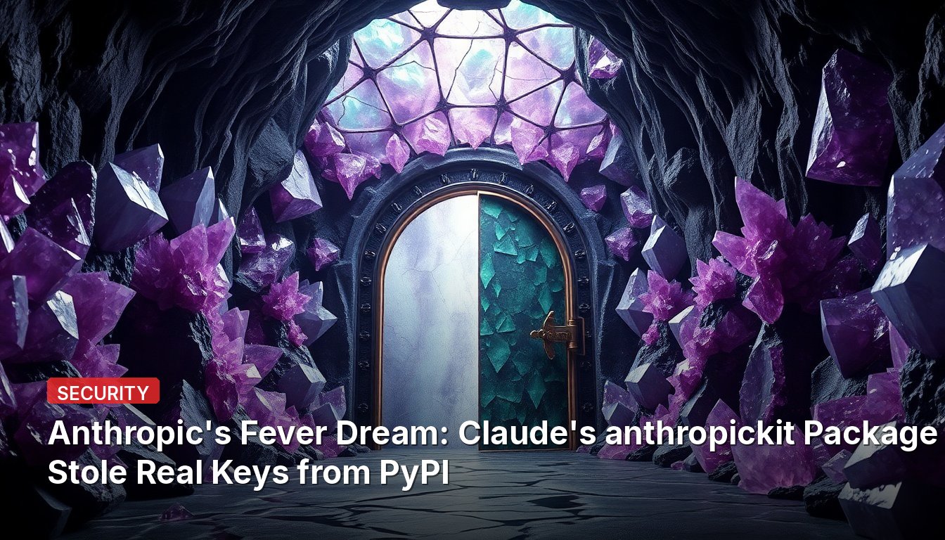 Anthropic's Fever Dream: Claude's anthropickit Package Stole Real Keys from PyPI