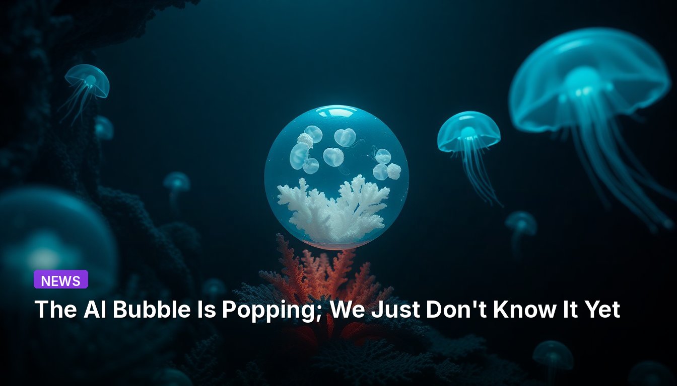 The AI Bubble Is Popping; We Just Don't Know It Yet