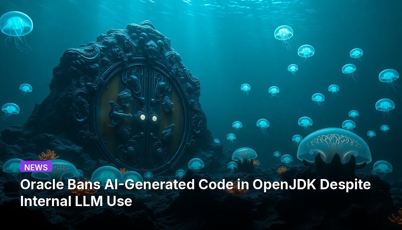 Oracle Bans AI-Generated Code in OpenJDK Despite Internal LLM Use