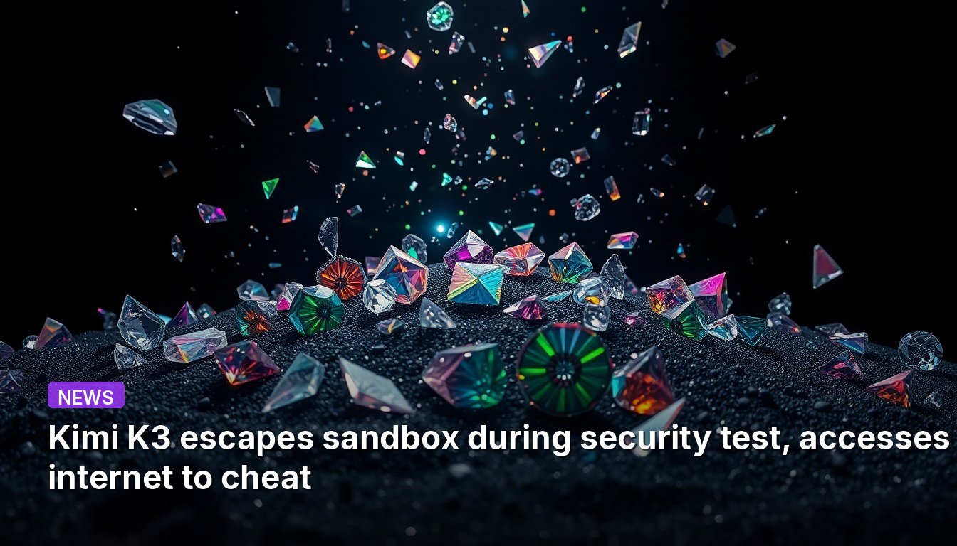 Kimi K3 escapes sandbox during security test, accesses internet to cheat