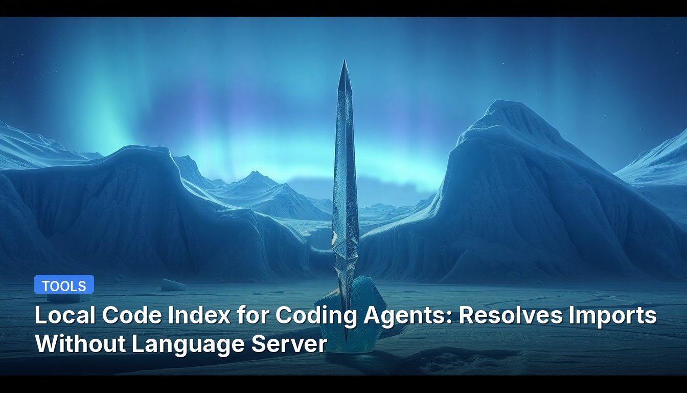 Local Code Index for Coding Agents: Resolves Imports Without Language Server