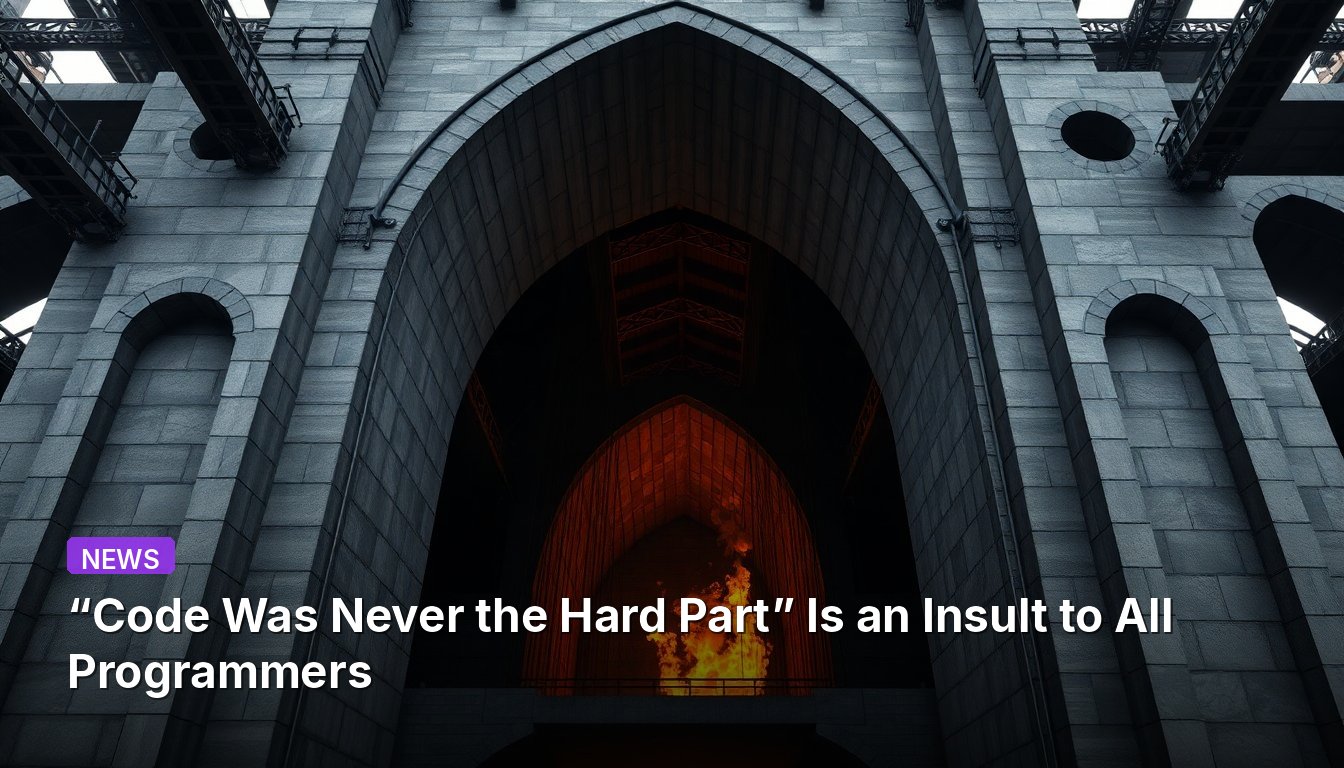 “Code Was Never the Hard Part” Is an Insult to All Programmers