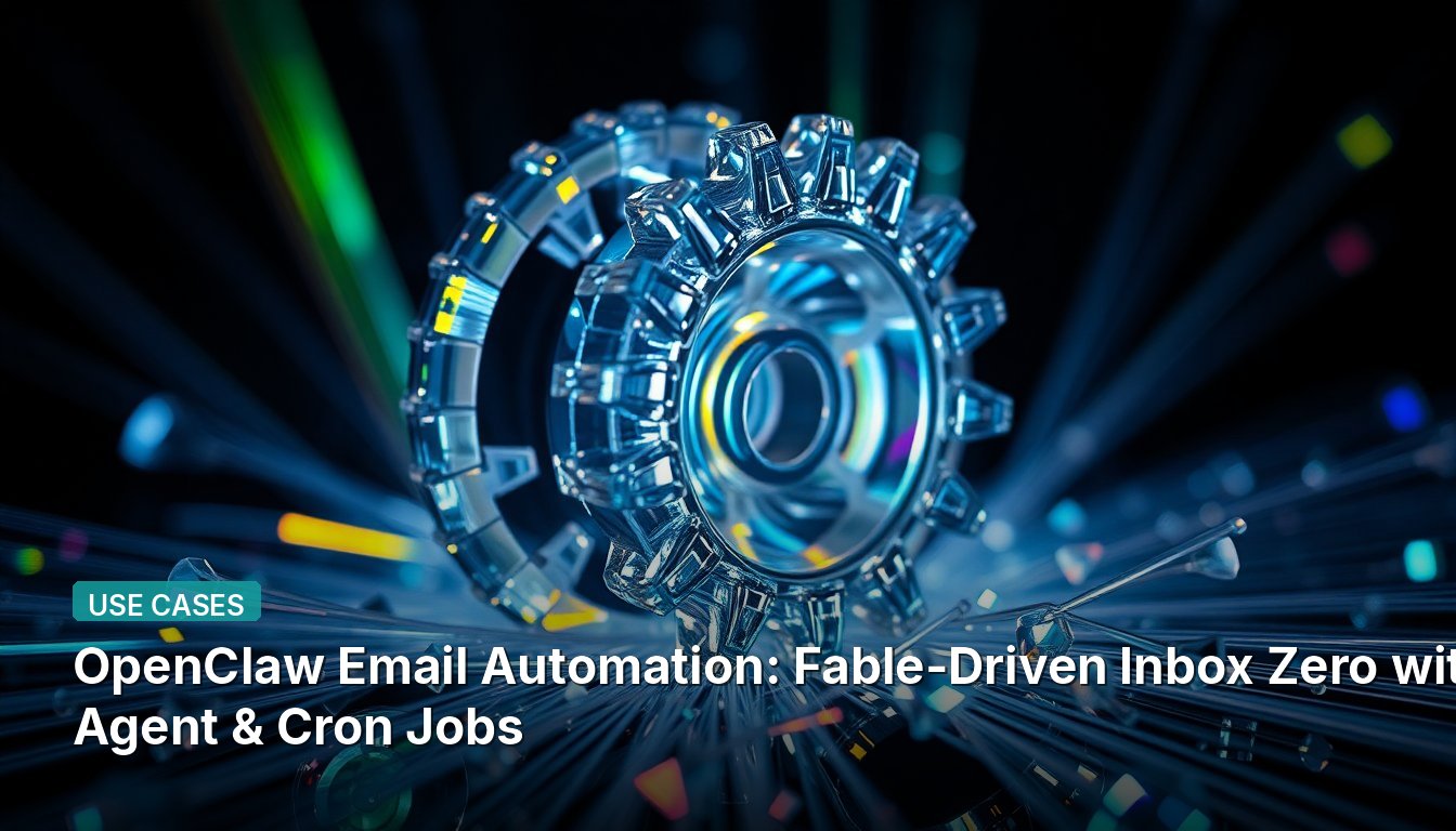 OpenClaw Email Automation: Fable-Driven Inbox Zero with Agent & Cron Jobs