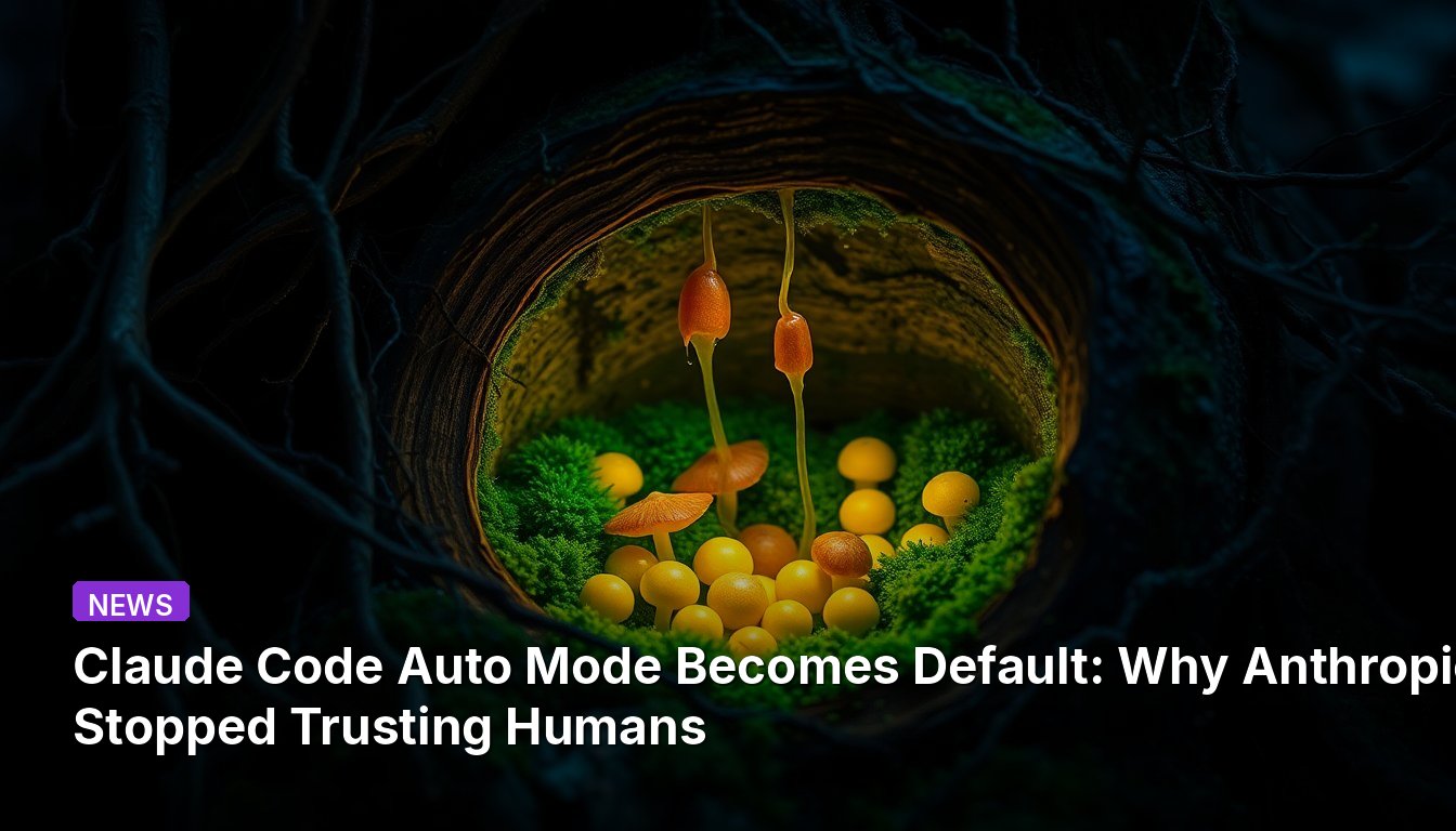 Claude Code Auto Mode Becomes Default: Why Anthropic Stopped Trusting Humans