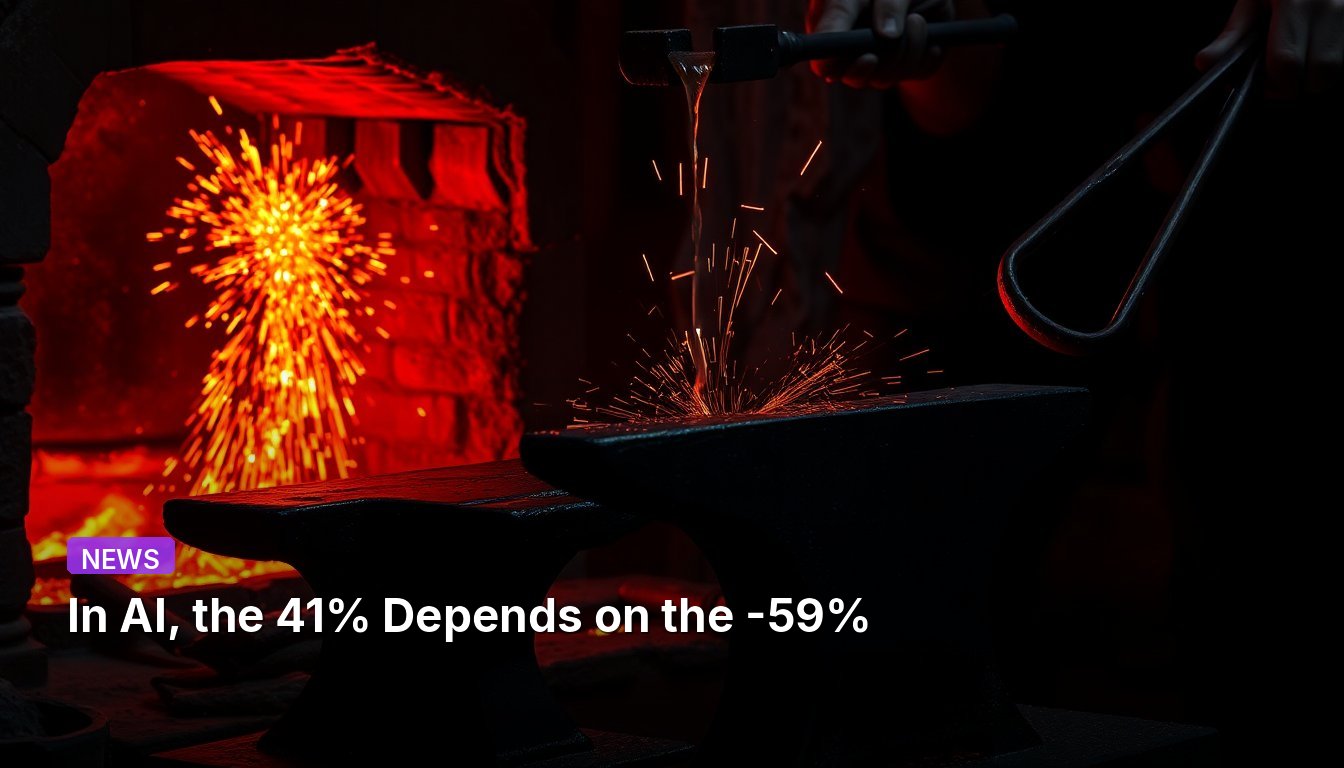 In AI, the 41% Depends on the -59%